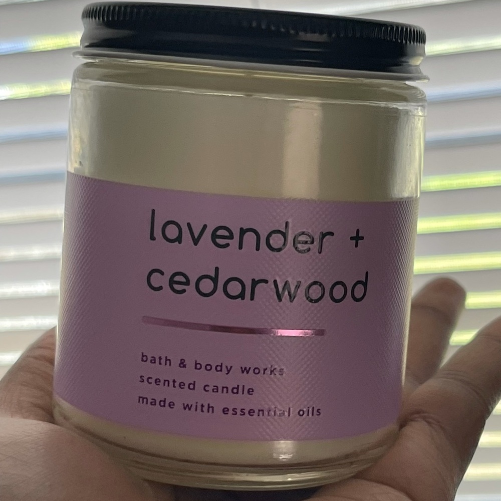 Lavender & Cedarwood Candle